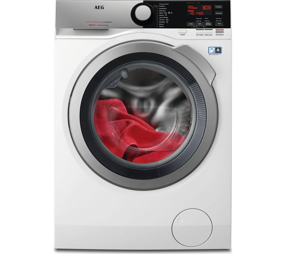 AEG √ñKOMix 8000 L8FEE845R 8 kg 1400 Spin Washing Machine review