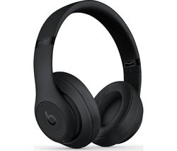 BEATS Studio 3 Wireless Bluetooth Noise-Cancelling Headphones - Black