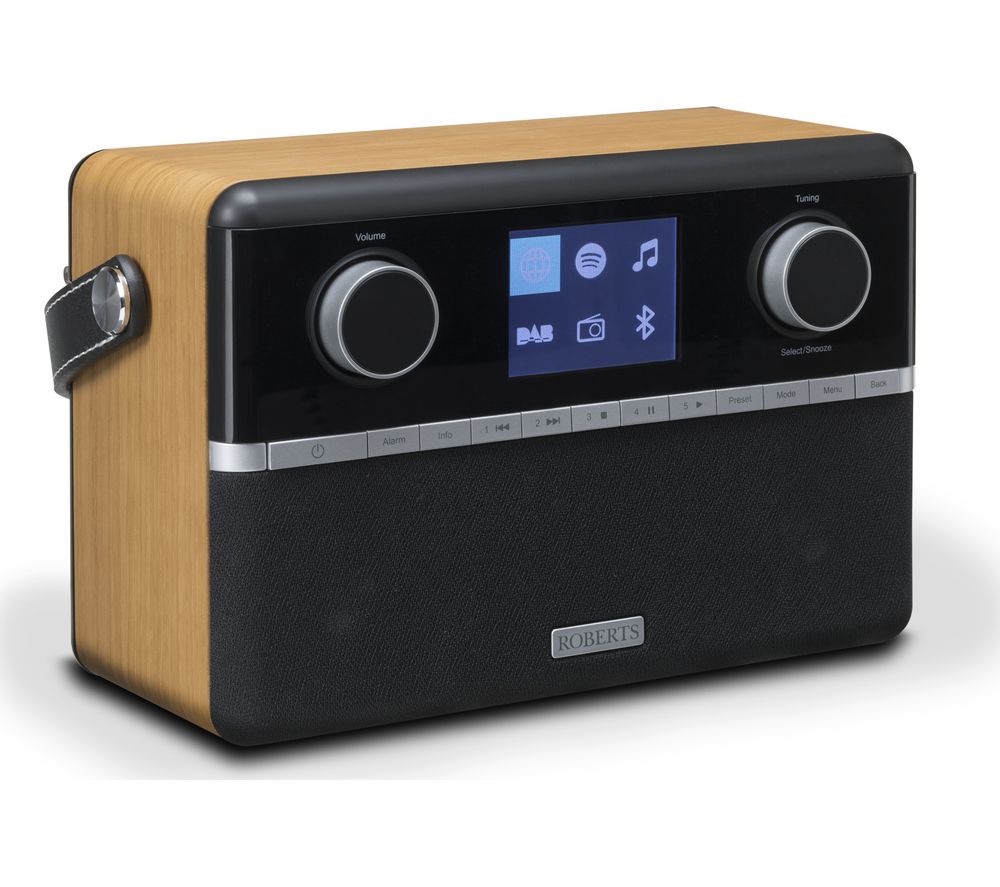 ROBERTS Stream 94i DAB+/FM/Internet Smart Radio with Bluetooth, Black/Wood