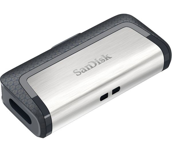 Image of SANDISK Ultra USB Type-C & USB 3.1 Dual Memory Stick - 64 GB, Silver