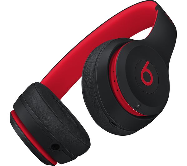 Mrqc2zm A Beats Decade Collection Solo 3 Wireless Bluetooth Headphones Red Black Currys Business