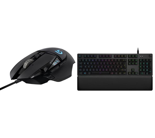 LOGITECH G502 Proteus Spectrum Gaming Mouse & G513 GT Mechanical Gaming Keyboard Bundle