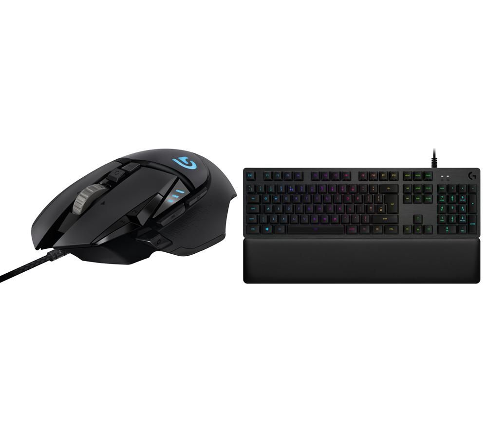 LOGITECH G502 Proteus Spectrum Gaming Mouse & G513 GT Mechanical Gaming ...