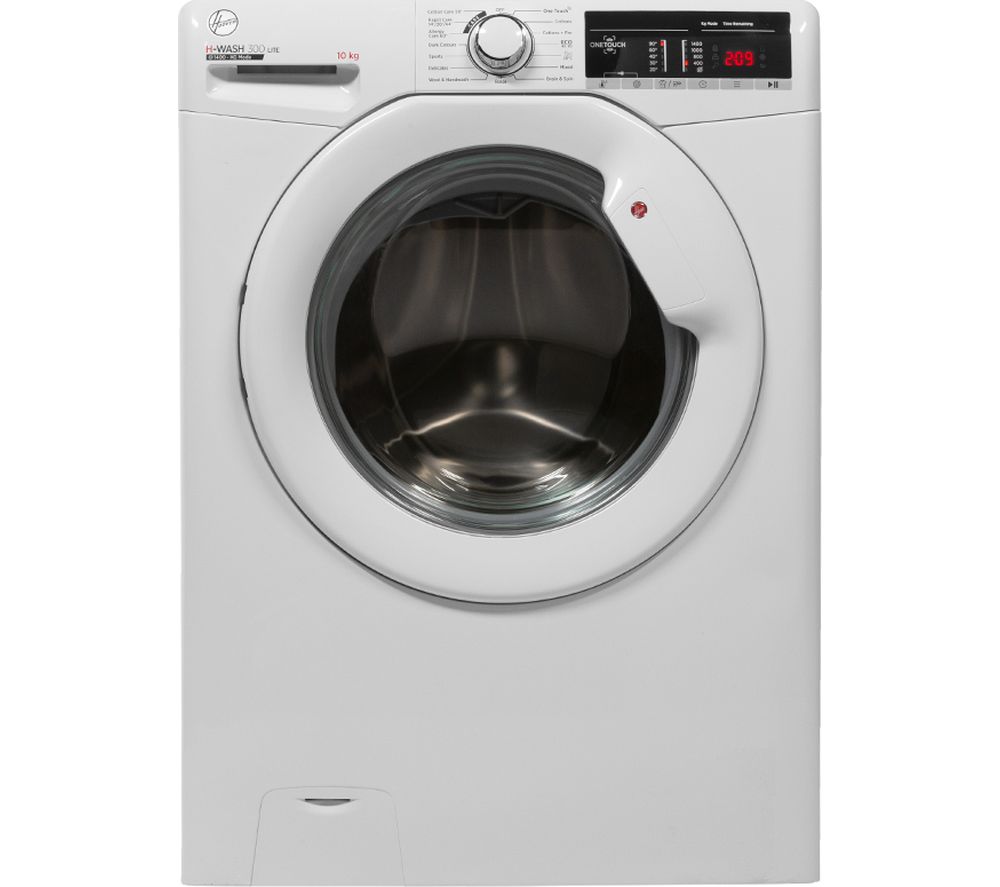 HOOVER H-Wash 300 H3W410TE NFC 10 kg 1400 Spin Washing Machine - White