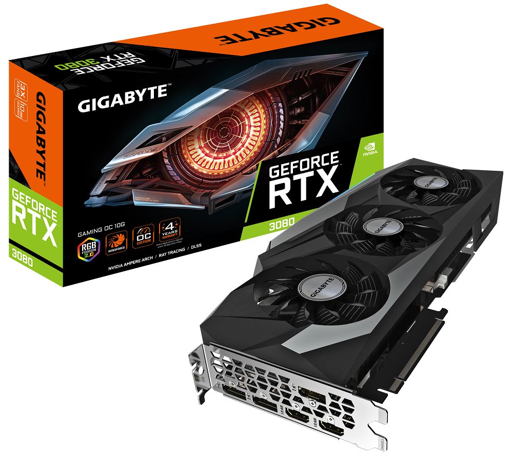 GIGABYTE GeForce RTX 3080 10 GB GAMING OC Graphics Card