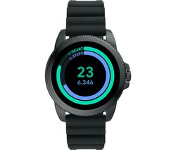 10218234: Gen 5E FTW4047 Smartwatch - Black, Silicone Strap