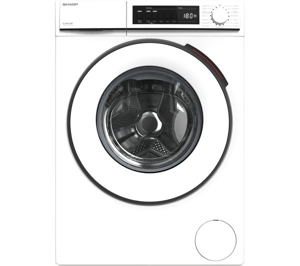 Image of SHARP ES-NFB0142WD-EN 10 kg 1400 Spin Washing Machine - White