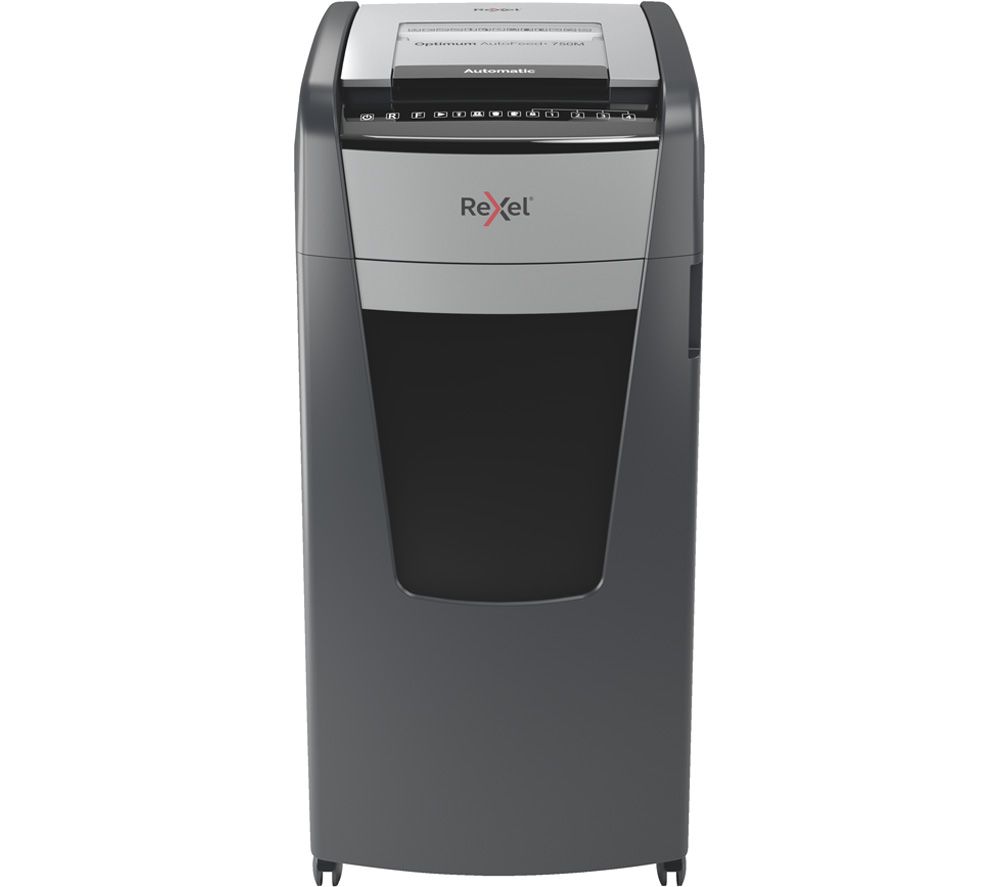 REXEL Optimum AutoFeed+ 750M Micro Cut Paper Shredder review