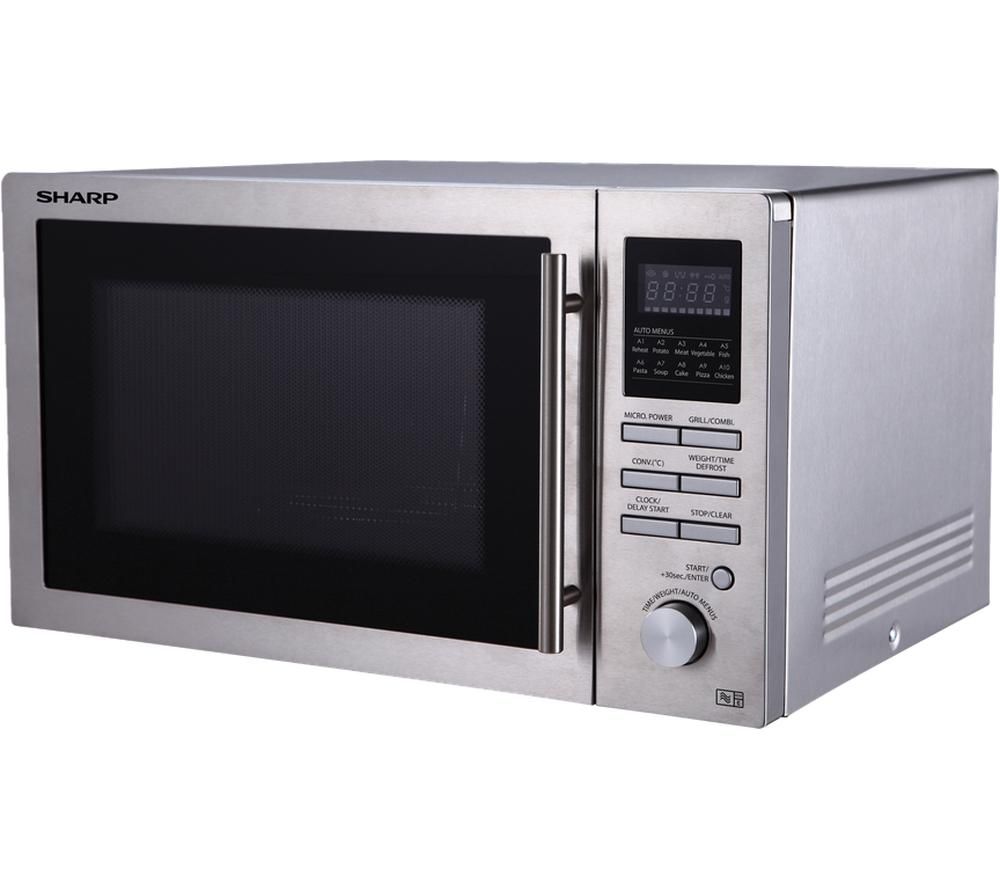 Buy SHARP R82STMA Microwave with Grill Stainless Steel Free