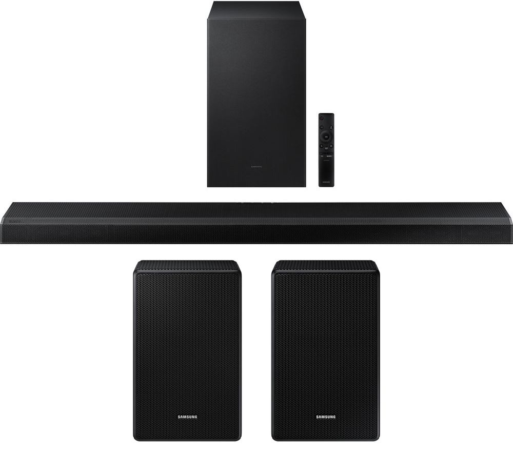 SAMSUNG HW-Q700A/XU 3.1.2 Wireless Sound Bar with Dolby Atmos & Wireless Rear Speaker Kit Bundle