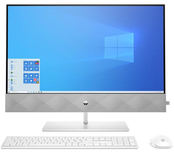 Image of HP Pavilion 27-d1005na 27" All-in-One PC - Intel® Core™ i5, 1 TB SSD, White