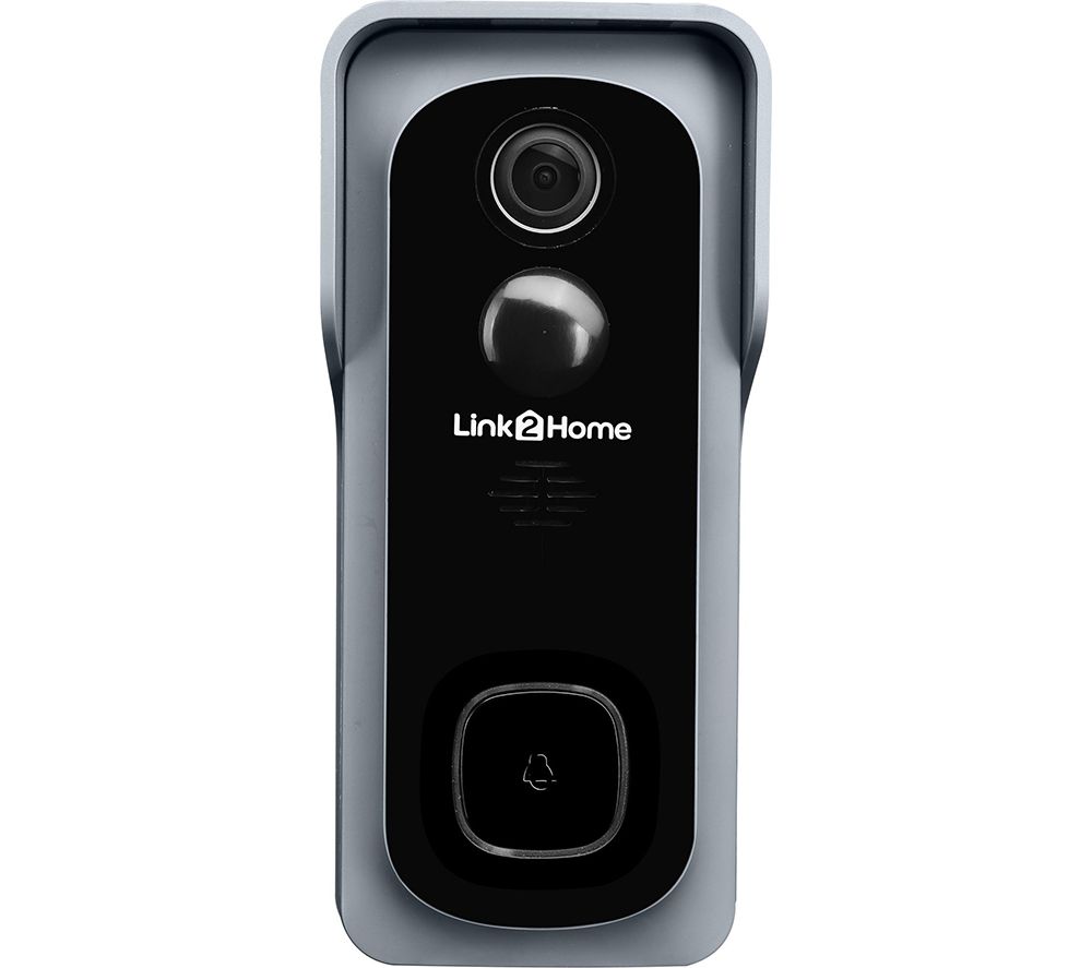 LINK2HOME L2H-Bell Battery Video Doorbell - Black