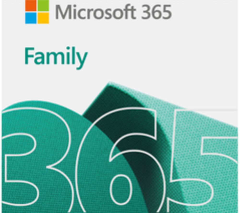 MICROSOFT 365 Family - 1 year for 6 users (download)
