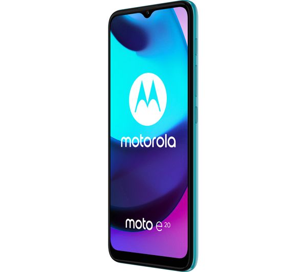 Motorola Moto E20 - 32 GB, Coastal Blue 5