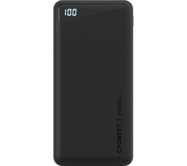 CY3481PBCHE - CYGNETT Boost2 20000 mAh Portable Power Bank - Black ...