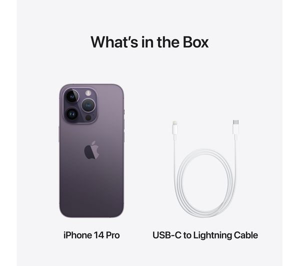 MQ0G3ZD/A - APPLE iPhone 14 Pro - 128 GB, Purple - Currys Business