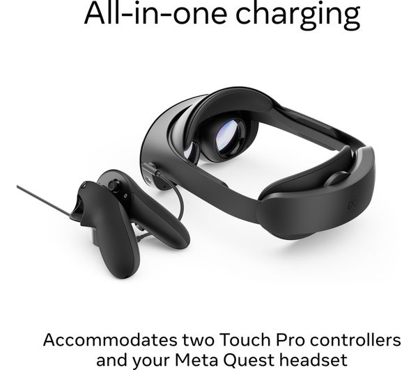 7767731 META Quest Pro Compact Charging Dock Currys Business