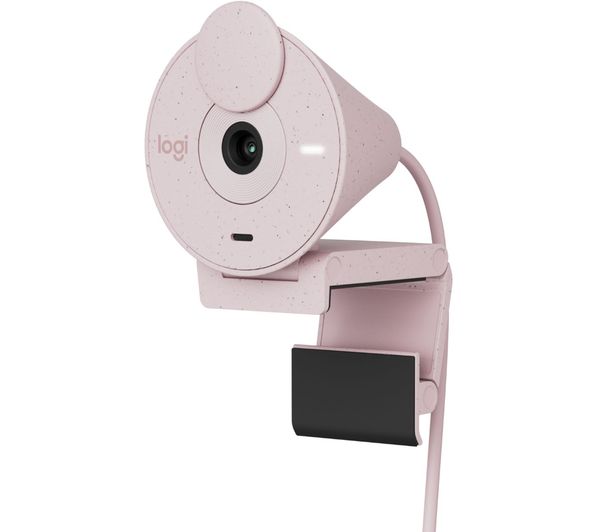 Image of LOGITECH Brio 300 Full HD Webcam - Rose