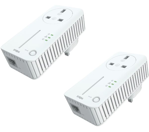 Image of STRONG POWERL600DUOUK Powerline Adapter Kit - Twin Pack