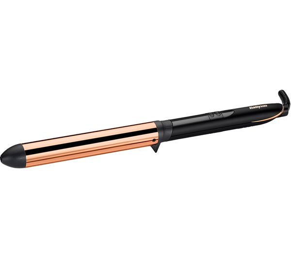 BABYLISS Titanium Brilliance Waves 2356U Curling Wand - Black & Gold