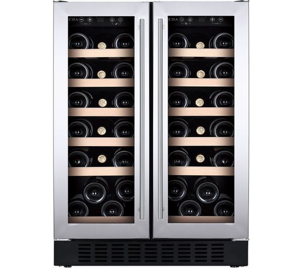 Image of CDA CFWC624SS Wine Cooler - Stainless Steel