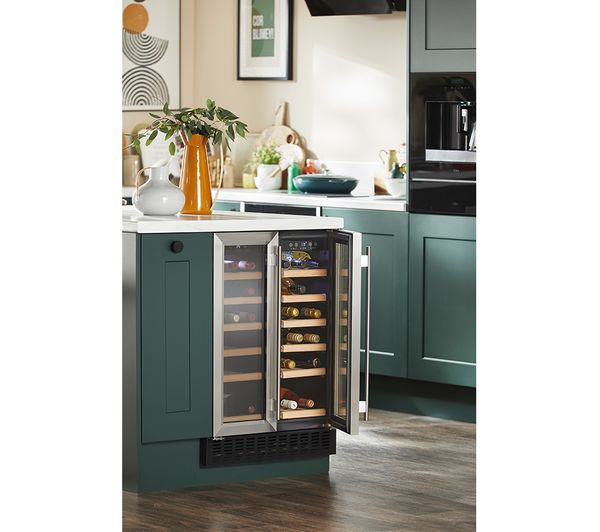 1194436 CDA CFWC624SS Wine Cooler Stainless Steel Currys Business