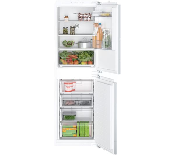 Bosch Series 2 Kin85nfe0g Integrated 50 50 Fridge Freezer Fixed Hinge