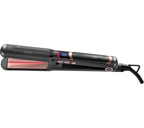 ITALIA Creativity Infrared Hair Straightener - Back & Rose Gold