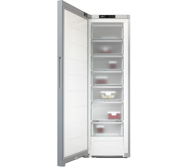MIELE FNS 4382 D EL Freestanding Tall Freezer - Stainless Steel ...