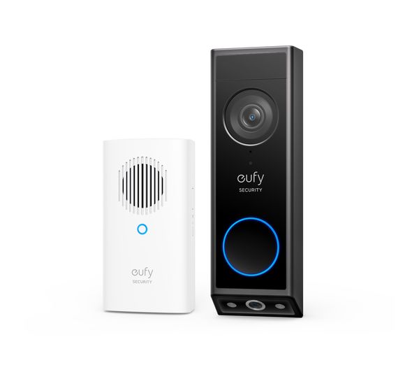 Eufy E340 2k Dual Video Doorbell With Chime