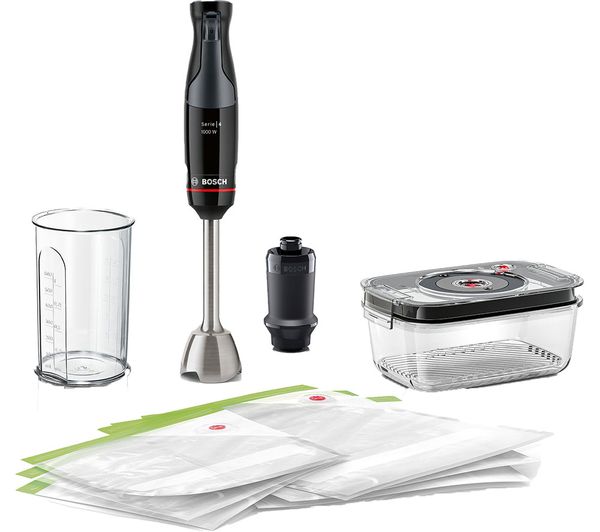 Bosch Series 4 Ergomaster Msm4b6v2gb Hand Blender Black Anthracite