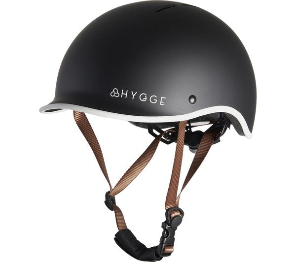 An image of HYGGE Retro-Style E-Bike helmet - Large, Matte Black