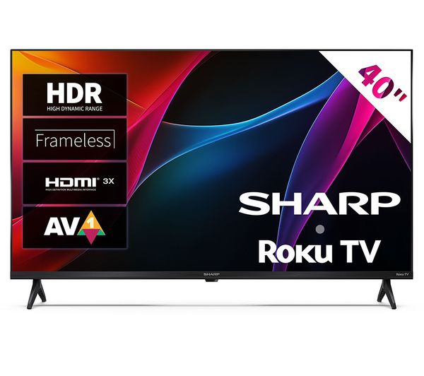 SHARP 2T-C40HD2725KB Roku TV 40