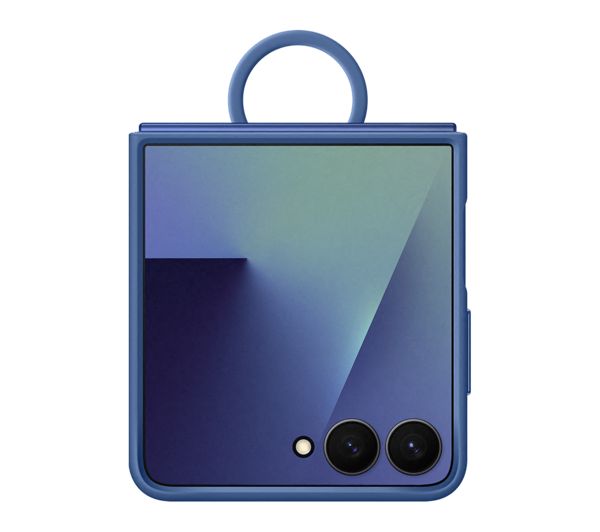 Samsung Z Flip7 Ring Case Blue