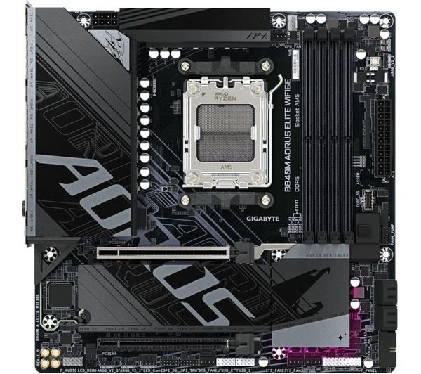 An image of GIGABYTE Aorus Elite WiFi6E B840M AM5 Motherboard