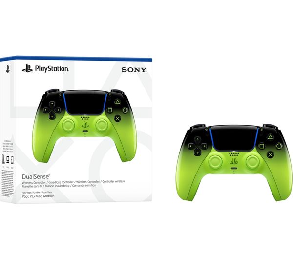 An image of PLAYSTATION PS5 DualSense Wireless Controller - Remix Green
