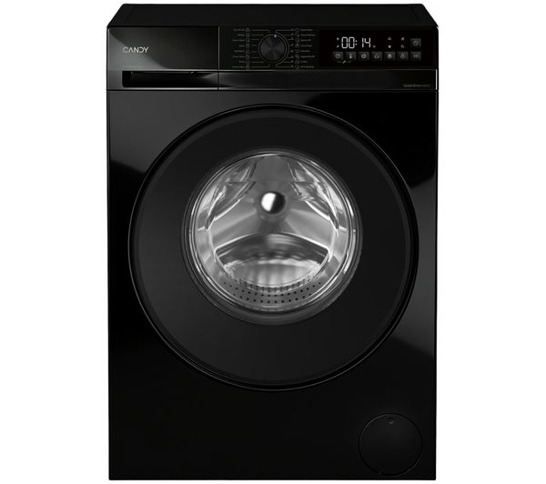 An image of CANDY Quick Pro GD 49B10B-80 9 kg 1400 Spin Washing Machine - Black