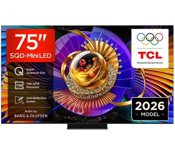 An image of TCL C7L 75" SQD-Mini LED 4K HDR Smart Google TV - 75C7L-UK