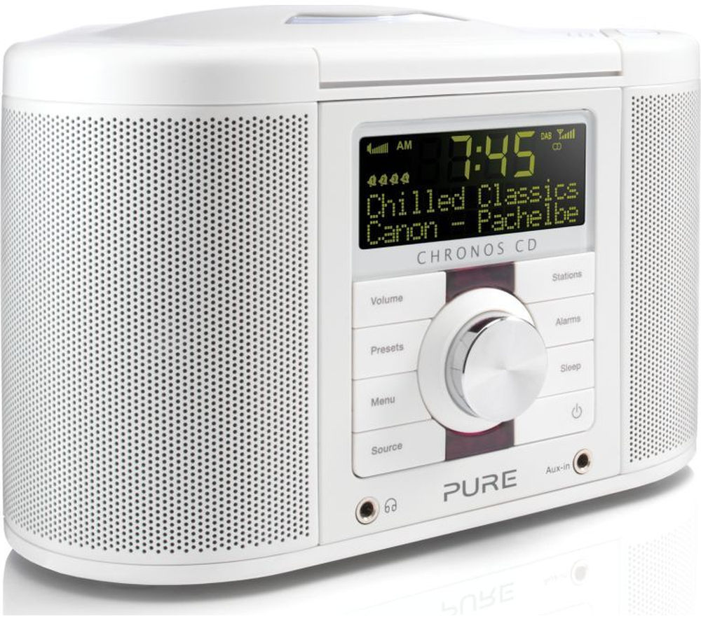 PURE Chronos CD Series II DAB Clock Radio specs