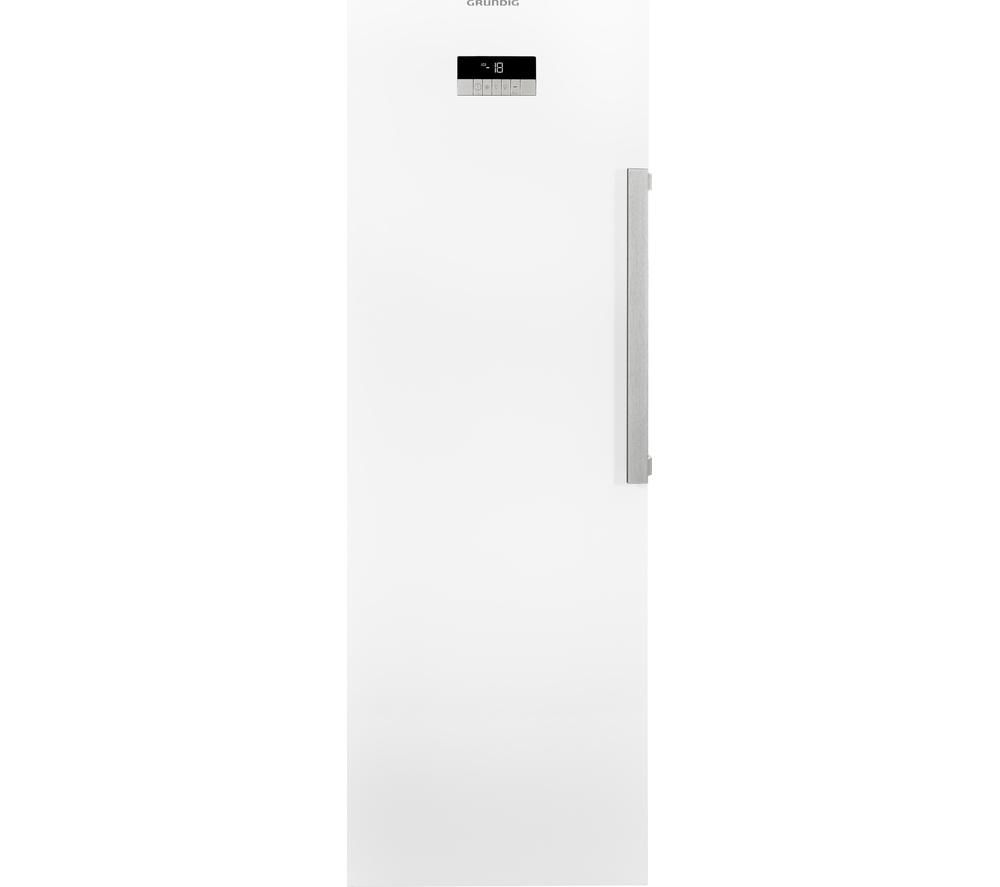 GRUNDIG GFN13810W Tall Freezer – White, White