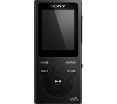 Walkman NW-E394B 8 GB MP3 Player with FM Radio - Black