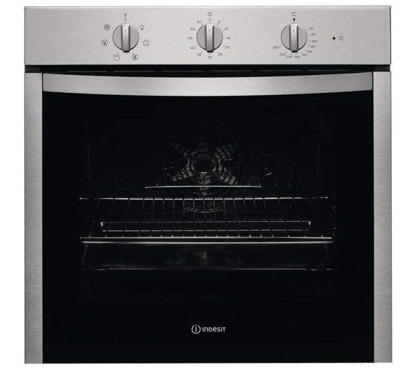 Image of INDESIT Click&Clean DFW 5530 IX Electric Oven - Stainless Steel