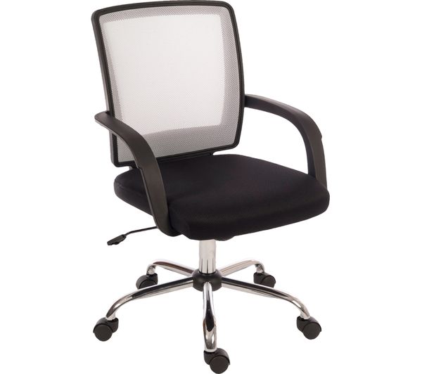 TEKNIK Star 6910WH Mesh Reclining Executive Chair - White