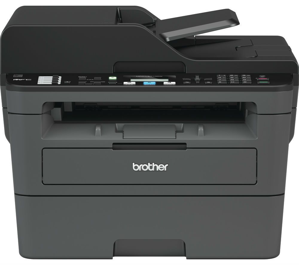 BROTHER MFCL2710DW Monochrome All-in-One Wireless Laser Printer with Fax