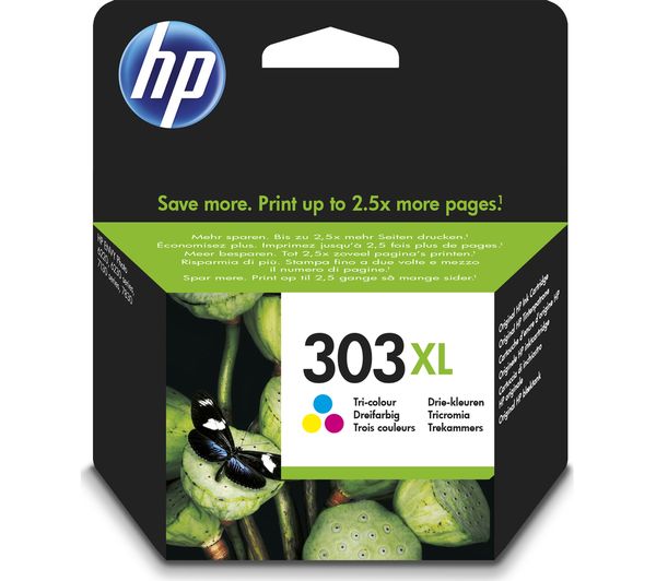 Hp 303xl Original Tri Colour Ink Cartridge