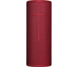 ULTIMATE EARS BOOM 3 Portable Bluetooth Speaker - Red