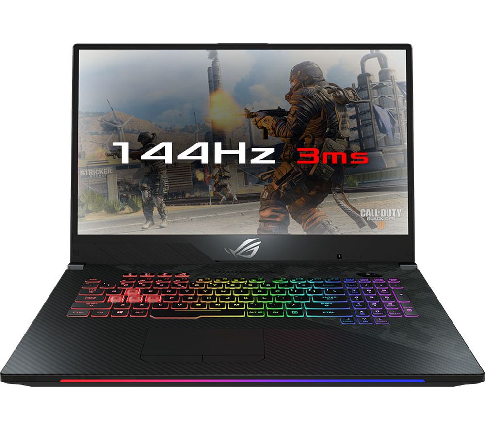 ASUS ROG Strix Scar II GL704 17.3″ Intel® Core i7 RTX 2070 Gaming Laptop – 1 TB HDD & 256 GB SSD