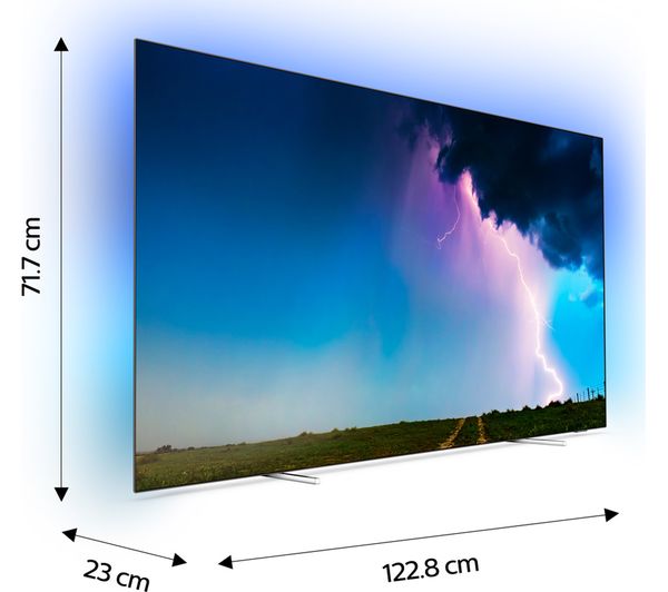 8718863019221 - PHILIPS Ambilight 55OLED754/12 55 Smart 4K Ultra HD HDR  OLED TV - Currys Business