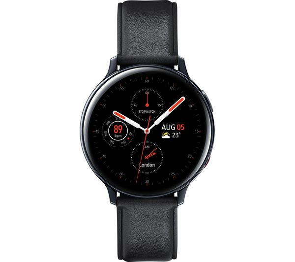 SM R835FSKABTU SAMSUNG Galaxy Watch Active2 4G Black Leather