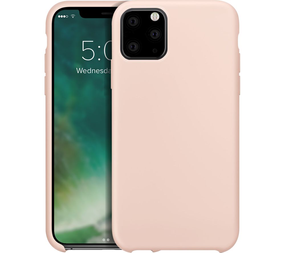 XQISIT iPhone 11 Pro Silicone Case - Pink